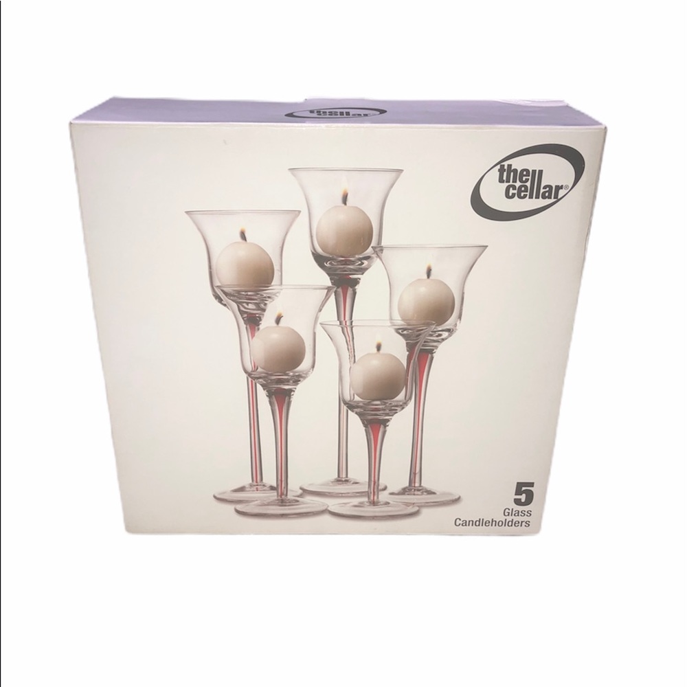 Thell cellar set of five candles